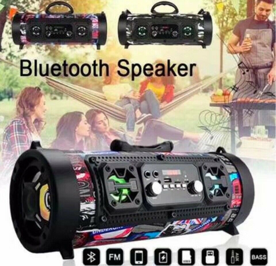 High-power Portable Waterproof Wireless Bluetooth Speaker - Premium 0 from Eretailer365.com - Just $41.10! Shop now at Eretailer365.com