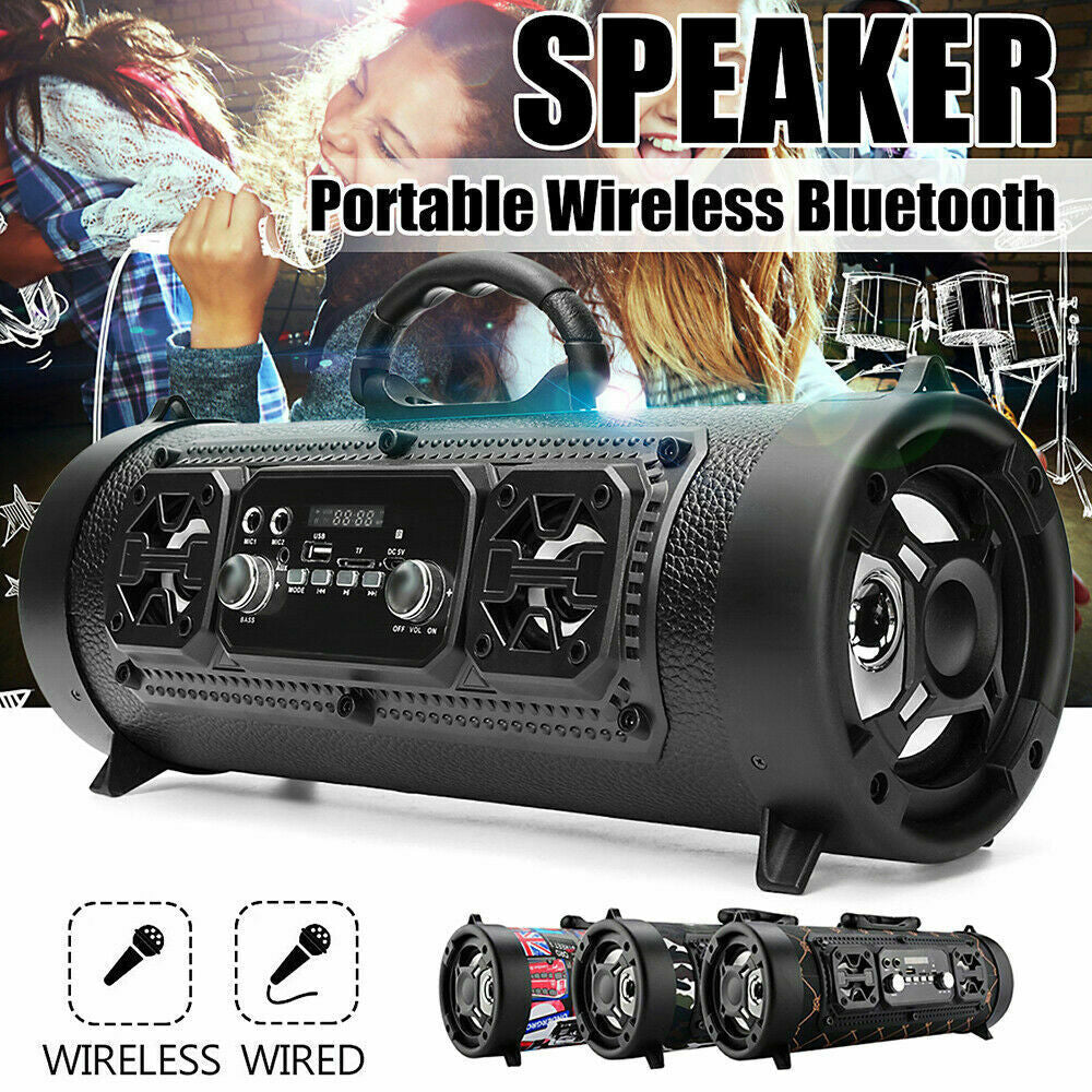 High-power Portable Waterproof Wireless Bluetooth Speaker - Premium 0 from Eretailer365.com - Just $41.10! Shop now at Eretailer365.com