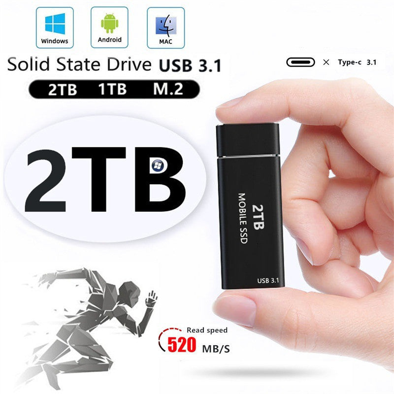 High-speed Mobile Solid State Drive - Premium Computer & office from Eretailer365.com - Just $47.40! Shop now at Eretailer365.com