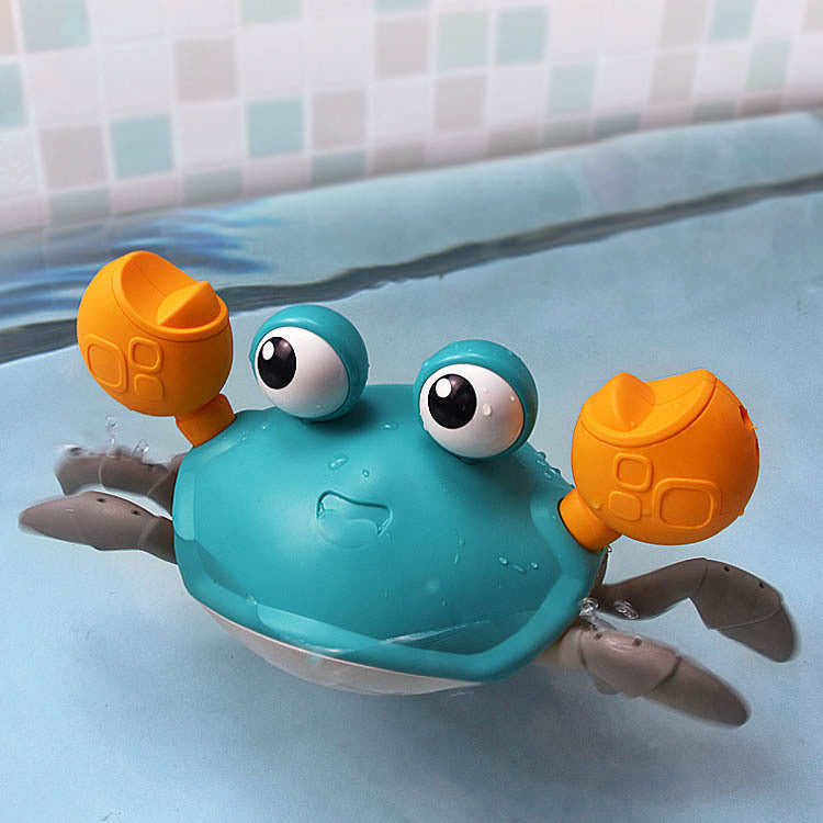 Hot Sale Big Crab Bath Toys Clockwork Baby Playing In Water Toys Baby Bathtub Children's Toys Gifts - Premium Toys & Hobbies from Eretailer365.com - Just $8.20! Shop now at Eretailer365.com