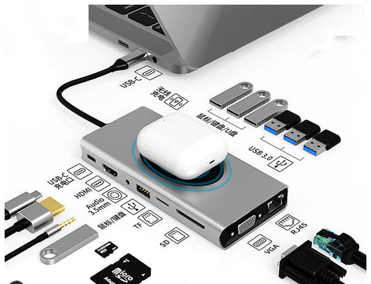 Hub Multi-function Hub HDMI Docking Station Notebook Converter - Premium Computer & office from Eretailer365.com - Just $35.56! Shop now at Eretailer365.com