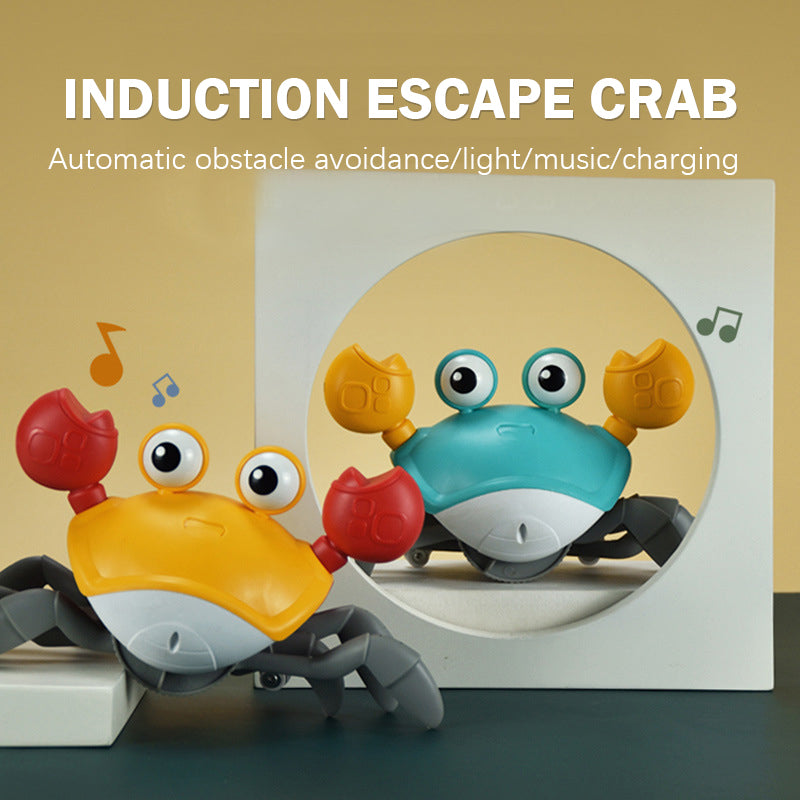 Induction Escape Crab Rechargeable Electric Pet Musical Toys Children'S Toys Birthday Gifts Interactive Toys Learn To Climb Toys - Premium Toys & Hobbies from Eretailer365.com - Just $25.92! Shop now at Eretailer365.com