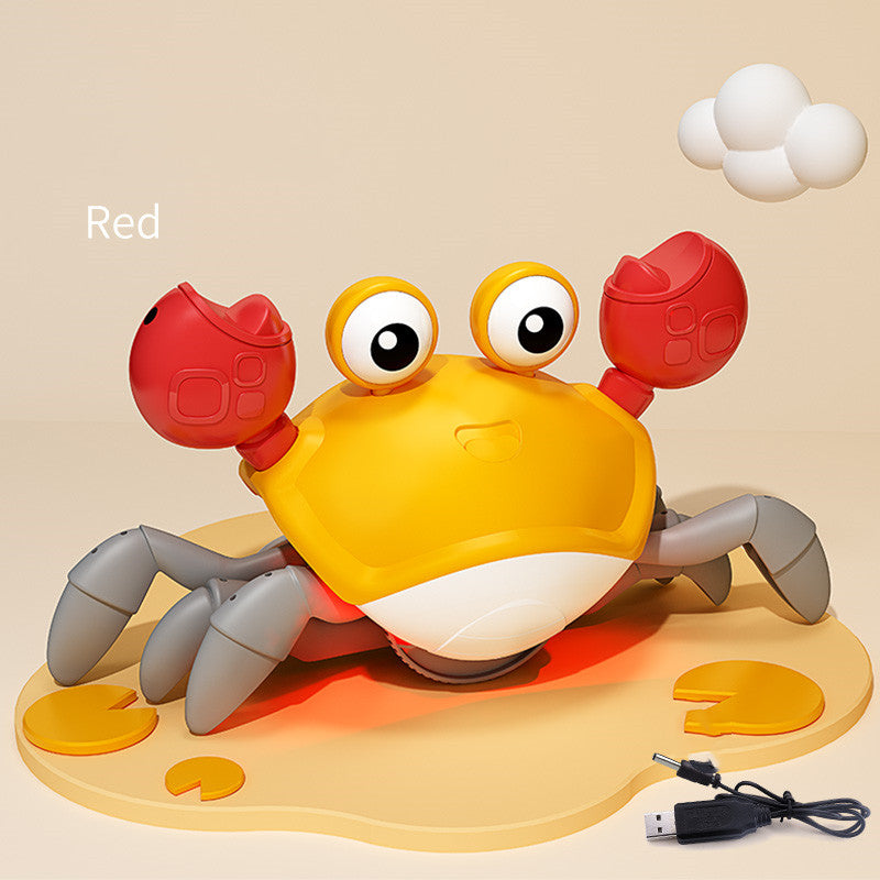 Induction Escape Crab Rechargeable Electric Pet Musical Toys Children'S Toys Birthday Gifts Interactive Toys Learn To Climb Toys - Premium Toys & Hobbies from Eretailer365.com - Just $25.92! Shop now at Eretailer365.com