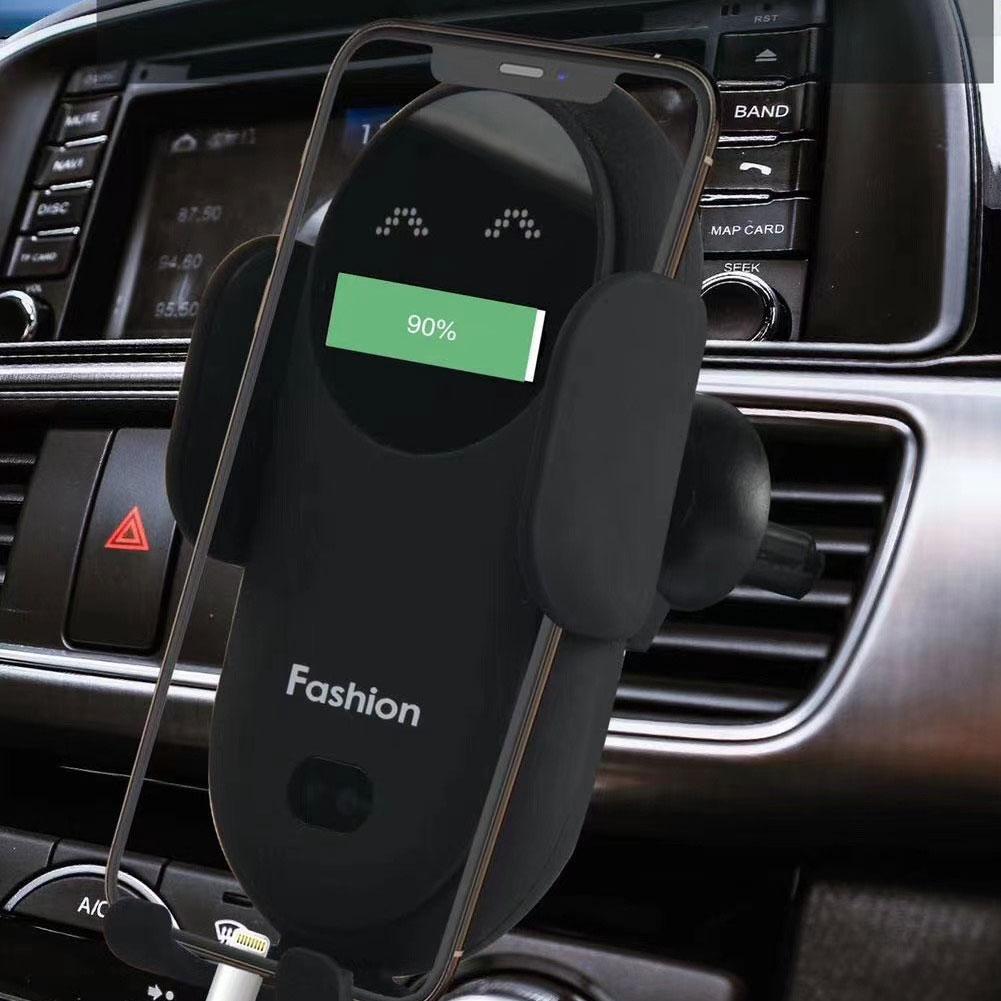 Infrared Induction Car Wireless Charger Car Phone Holder - Premium Phones & Accessories from Eretailer365.com - Just $28.88! Shop now at Eretailer365.com