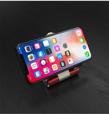 Iron Man Metal QI Wireless Charger Stand Desktop Mobile Phone Charger - Premium Consumer Electronics from Eretailer365.com - Just $15.50! Shop now at Eretailer365.com