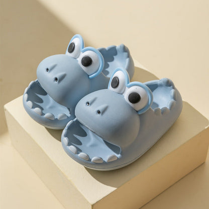 Kids Dinosaur Slippers Wholesale Summer Cartoon Parent Child Outdoor Home EVA Sandals Women Men Kids Cute Slippers Baby Shoes - Premium Toys & Hobbies from Eretailer365.com - Just $13.12! Shop now at Eretailer365.com