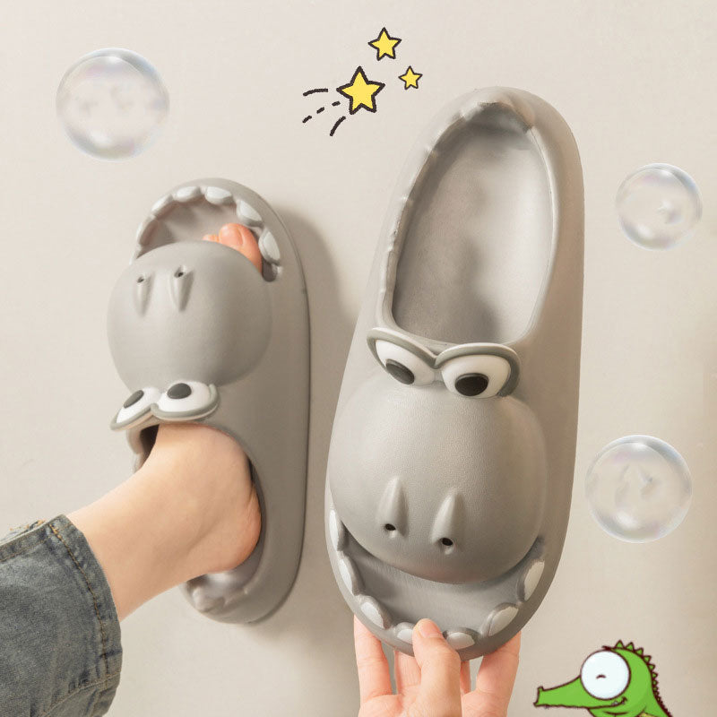 Kids Dinosaur Slippers Wholesale Summer Cartoon Parent Child Outdoor Home EVA Sandals Women Men Kids Cute Slippers Baby Shoes - Premium Toys & Hobbies from Eretailer365.com - Just $13.12! Shop now at Eretailer365.com