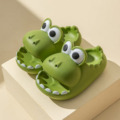 Kids Dinosaur Slippers Wholesale Summer Cartoon Parent Child Outdoor Home EVA Sandals Women Men Kids Cute Slippers Baby Shoes - Premium Toys & Hobbies from Eretailer365.com - Just $13.12! Shop now at Eretailer365.com