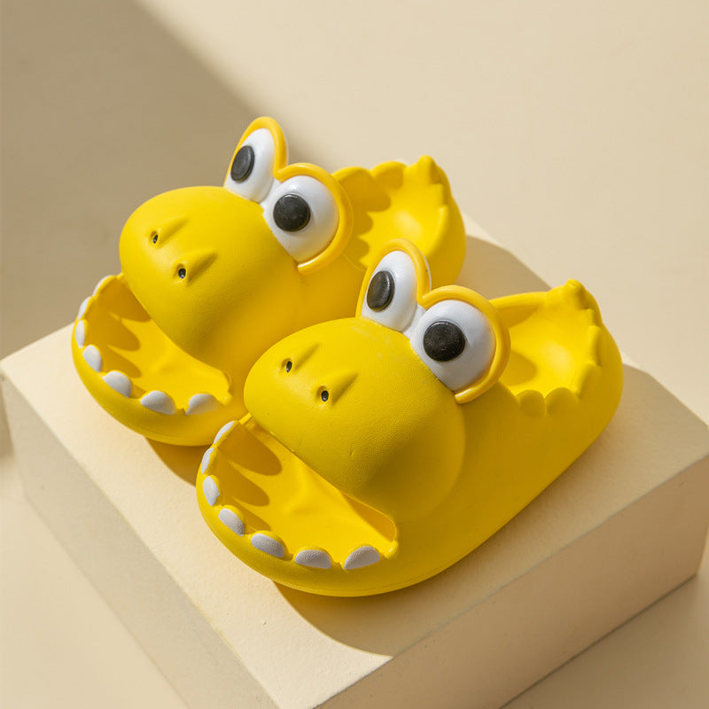 Kids Dinosaur Slippers Wholesale Summer Cartoon Parent Child Outdoor Home EVA Sandals Women Men Kids Cute Slippers Baby Shoes - Premium Toys & Hobbies from Eretailer365.com - Just $13.12! Shop now at Eretailer365.com