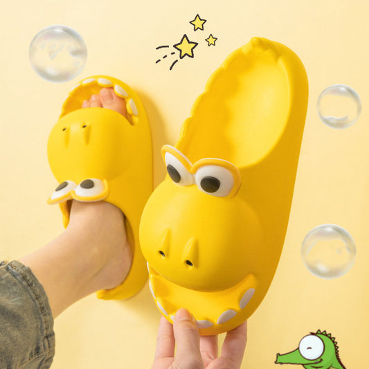 Kids Dinosaur Slippers Wholesale Summer Cartoon Parent Child Outdoor Home EVA Sandals Women Men Kids Cute Slippers Baby Shoes - Premium Toys & Hobbies from Eretailer365.com - Just $13.12! Shop now at Eretailer365.com