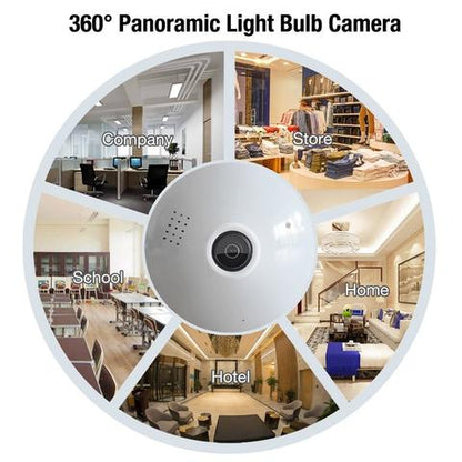 LED Light Bulb Spy Camera - Premium Computer & office from Eretailer365.com - Just $55.80! Shop now at Eretailer365.com