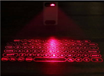 LEING FST Virtual Laser Keyboard Bluetooth Wireless Projector Phone Keyboard For Computer Pad Laptop With Mouse Function - Premium Phones & Accessories from Eretailer365.com - Just $15.80! Shop now at Eretailer365.com