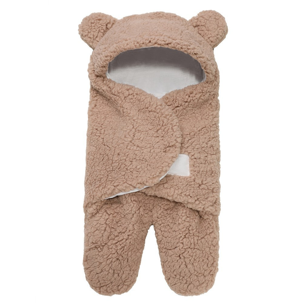 Lamb Plush Sleeping Bag Newborn Baby Swaddling Quilt - Premium Toys & Hobbies from Eretailer365.com - Just $13.48! Shop now at Eretailer365.com