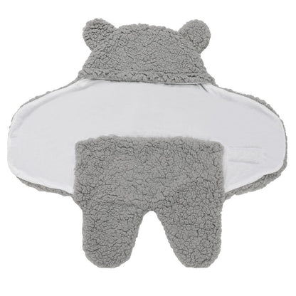 Lamb Plush Sleeping Bag Newborn Baby Swaddling Quilt - Premium Toys & Hobbies from Eretailer365.com - Just $13.48! Shop now at Eretailer365.com