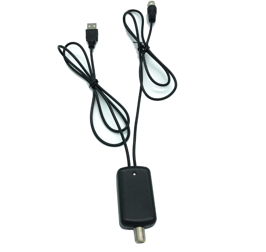 Low Noise Easy Installation HDTV TV Antenna Amplifier Signal Booster Antenna Adapter - Premium Computer & office from Eretailer365.com - Just $9.00! Shop now at Eretailer365.com