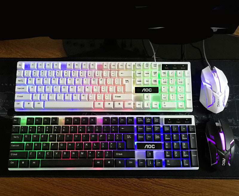 Manipulator Game Glow Keyboard And Mouse Set - Premium Computer & office from Eretailer365.com - Just $18.16! Shop now at Eretailer365.com