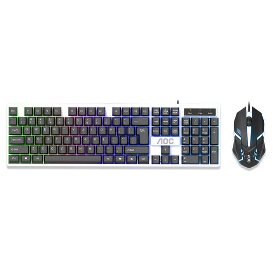 Manipulator Game Glow Keyboard And Mouse Set - Premium Computer & office from Eretailer365.com - Just $18.16! Shop now at Eretailer365.com