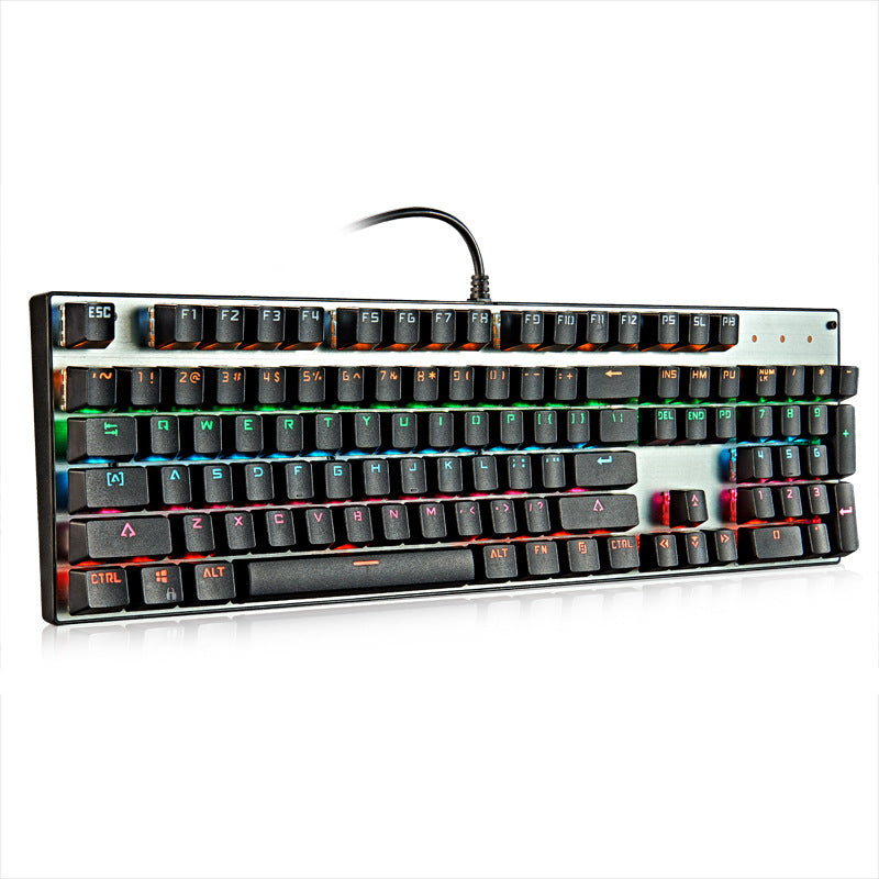 Mechanical Keyboard Green Shaft Desktop Non Punch 87 Key Keyboard - Premium Computer & office from Eretailer365.com - Just $50.36! Shop now at Eretailer365.com