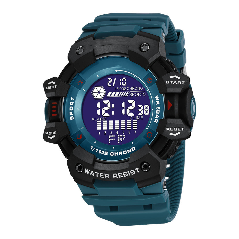 Men's Waterproof Sports Trend Luminous Electronic Watch - Premium Consumer Electronics from Eretailer365.com - Just $17.60! Shop now at Eretailer365.com