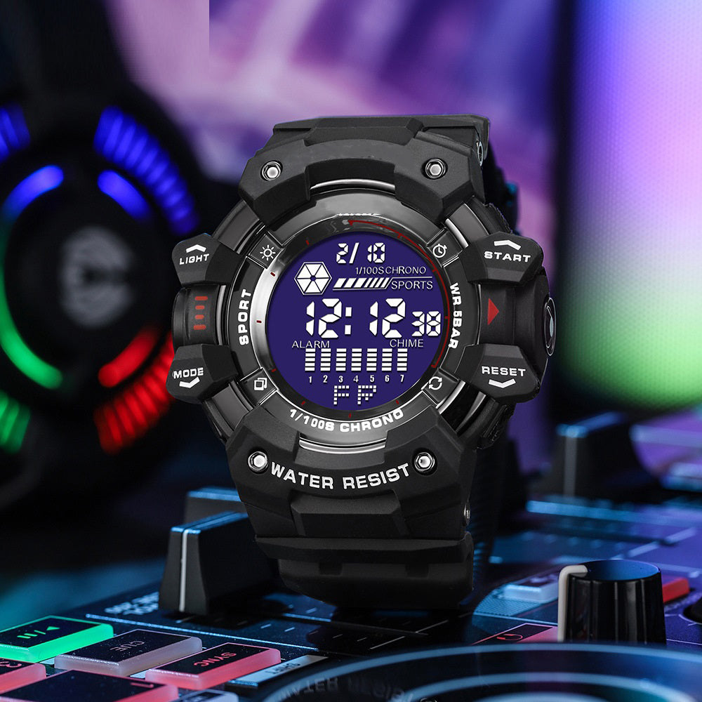 Men's Waterproof Sports Trend Luminous Electronic Watch - Premium Consumer Electronics from Eretailer365.com - Just $17.60! Shop now at Eretailer365.com