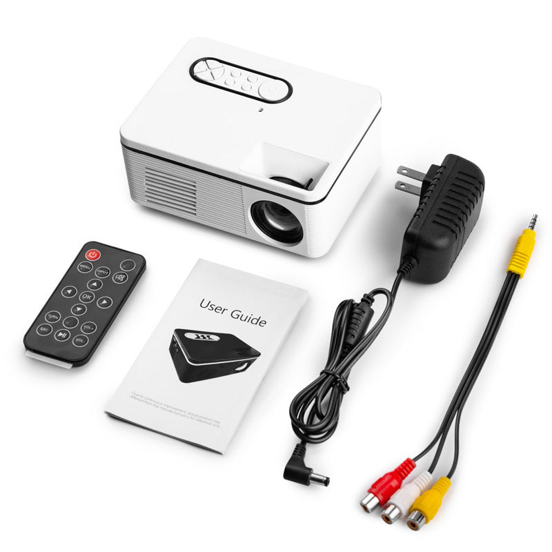 Mini Home Projector Portable LED HD Manufacturer - Premium Consumer Electronics from Eretailer365.com - Just $39.44! Shop now at Eretailer365.com