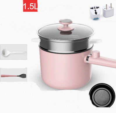 Mini Hot Pot Portable Electric Cooking Pot Mini Plug-in Household - Premium 0 from Eretailer365.com - Just $39.60! Shop now at Eretailer365.com