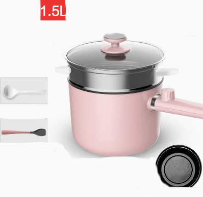 Mini Hot Pot Portable Electric Cooking Pot Mini Plug-in Household - Premium 0 from Eretailer365.com - Just $39.60! Shop now at Eretailer365.com