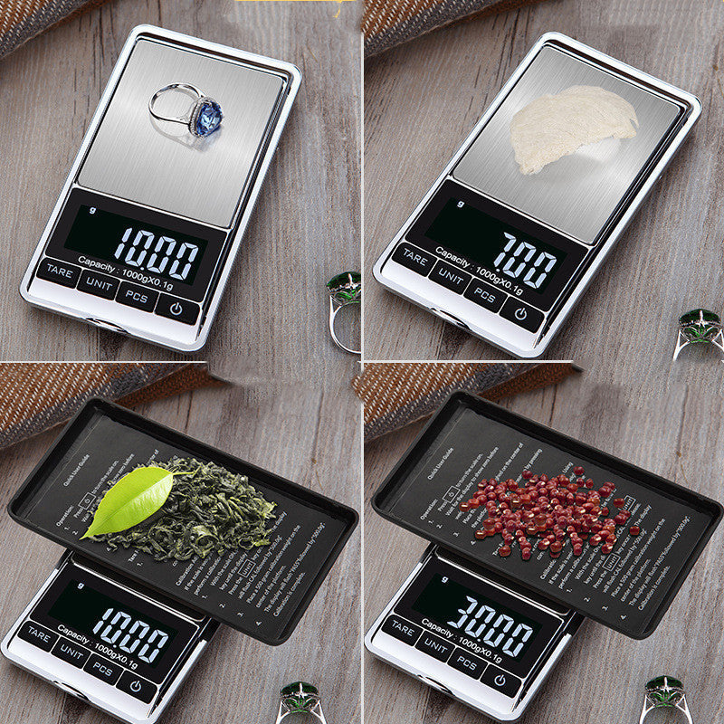 Mini Jewelry Scale Portable Pocket Electronic Scale - Premium Consumer Electronics from Eretailer365.com - Just $14.12! Shop now at Eretailer365.com