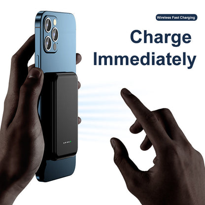 Mini Magnetic Power Bank 5000mAh Wireless - Premium Phones & Accessories from Eretailer365.com - Just $26.52! Shop now at Eretailer365.com