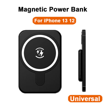 Mini Magnetic Power Bank 5000mAh Wireless - Premium Phones & Accessories from Eretailer365.com - Just $26.52! Shop now at Eretailer365.com