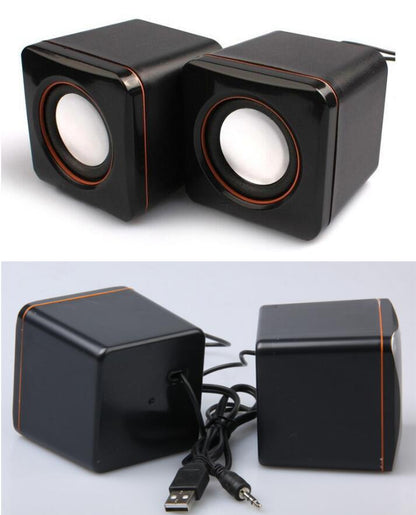 Mini Portable USB Wired Desktop Speaker - Premium 0 from Eretailer365.com - Just $4.22! Shop now at Eretailer365.com