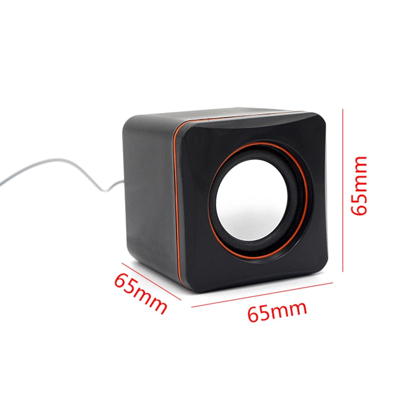 Mini Portable USB Wired Desktop Speaker - Premium 0 from Eretailer365.com - Just $4.22! Shop now at Eretailer365.com