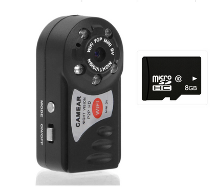 Mini WiFi Camera Wireless Securiy Video Camera With Infrared Night Vision Wireless DVR - Premium 0 from Eretailer365.com - Just $19.43! Shop now at Eretailer365.com