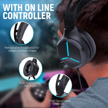 Multi In One Game Wired Headphones - Premium Consumer Electronics from Eretailer365.com - Just $59.36! Shop now at Eretailer365.com