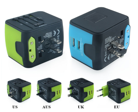 Multi-function Conversion Socket Dual USB Charger - Premium Consumer Electronics from Eretailer365.com - Just $29.20! Shop now at Eretailer365.com