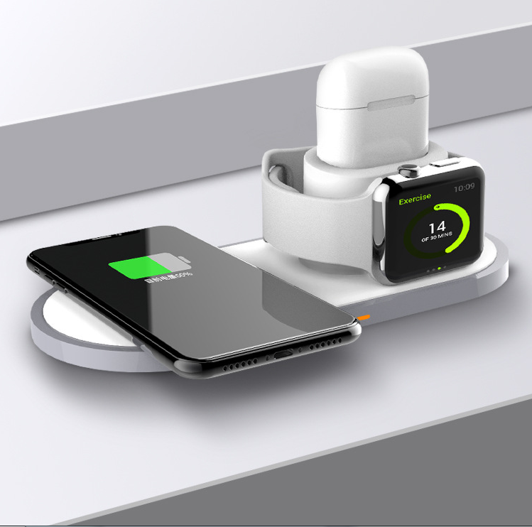 Multi-function three-in-one wireless charging New mobile phone watch three-in-one wireless charging - Premium Toys & Hobbies from Eretailer365.com - Just $50.72! Shop now at Eretailer365.com