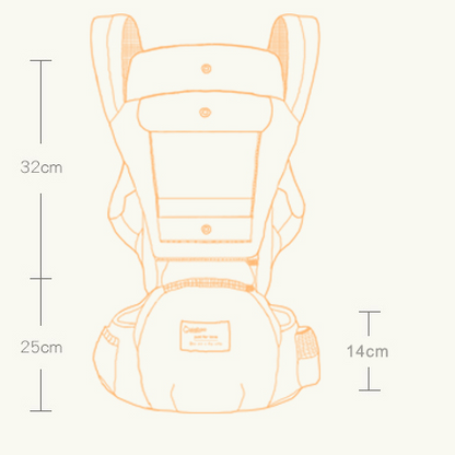 Multi-functional baby waist stool - Premium Toys & Hobbies from Eretailer365.com - Just $36.04! Shop now at Eretailer365.com