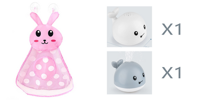 New Baby Bathroom Bath Electric Induction Whale Spray Small Toy - Premium Toys & Hobbies from Eretailer365.com - Just $10.84! Shop now at Eretailer365.com