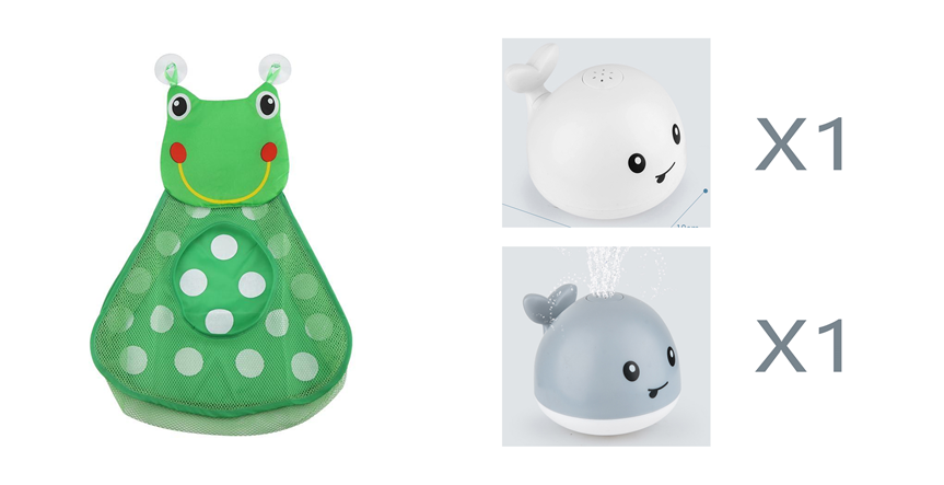 New Baby Bathroom Bath Electric Induction Whale Spray Small Toy - Premium Toys & Hobbies from Eretailer365.com - Just $10.84! Shop now at Eretailer365.com