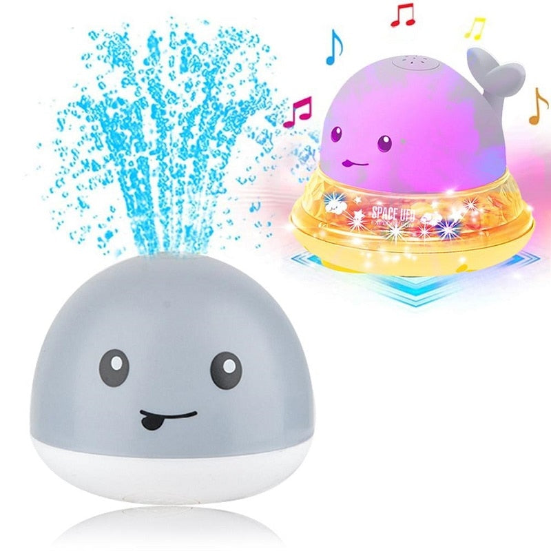 New Baby Bathroom Bath Electric Induction Whale Spray Small Toy - Premium Toys & Hobbies from Eretailer365.com - Just $10.84! Shop now at Eretailer365.com