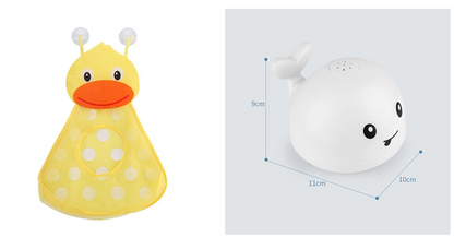 New Baby Bathroom Bath Electric Induction Whale Spray Small Toy - Premium Toys & Hobbies from Eretailer365.com - Just $10.84! Shop now at Eretailer365.com