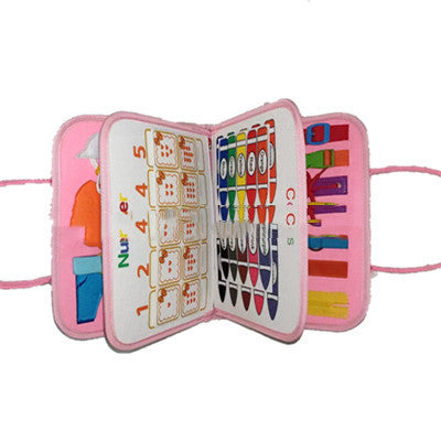 New Busy Book Children's Busy Board Dressing And Buttoning Learning Baby Early Education Preschool Sensory Learning Toy - Premium Toys & Hobbies from Eretailer365.com - Just $3.75! Shop now at Eretailer365.com