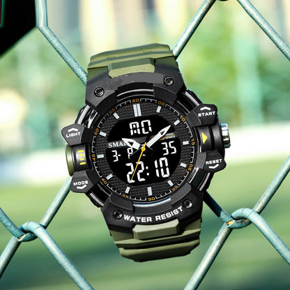 New Men's Outdoor Sports Waterproof Watch - Premium Consumer Electronics from Eretailer365.com - Just $24.52! Shop now at Eretailer365.com