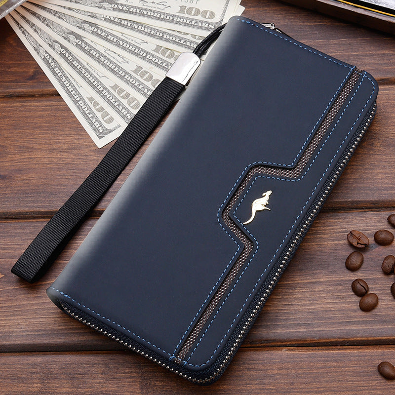 New Men's Wallet Long Zipper - Premium Phones & Accessories from Eretailer365.com - Just $14.12! Shop now at Eretailer365.com