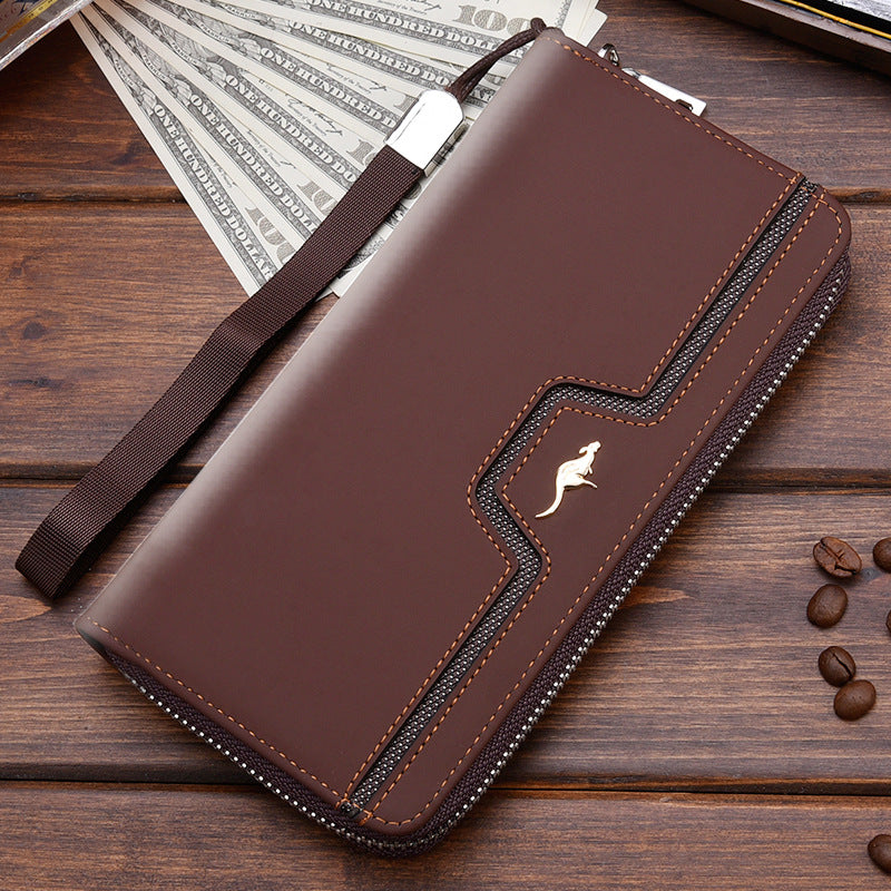 New Men's Wallet Long Zipper - Premium Phones & Accessories from Eretailer365.com - Just $14.12! Shop now at Eretailer365.com