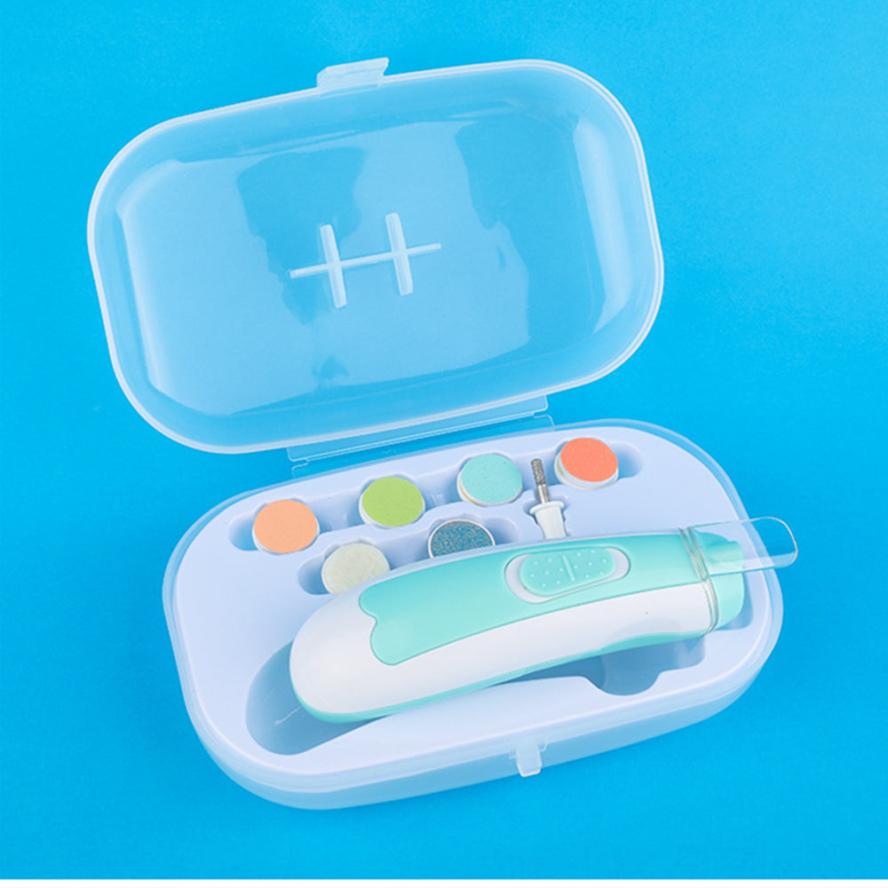 Newborn Nail Clipper Electric Baby Anti-pinch Meat Care Set - Premium Toys & Hobbies from Eretailer365.com - Just $11.36! Shop now at Eretailer365.com