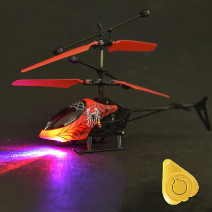 Night Market Luminous Induction Helicopter - Premium Toys & Hobbies from Eretailer365.com - Just $13.20! Shop now at Eretailer365.com