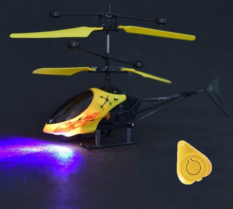 Night Market Luminous Induction Helicopter - Premium Toys & Hobbies from Eretailer365.com - Just $13.20! Shop now at Eretailer365.com