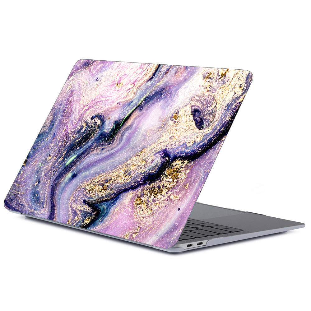 Notebook Marbled Frosted Protective Case - Premium Computer & office from Eretailer365.com - Just $34.68! Shop now at Eretailer365.com