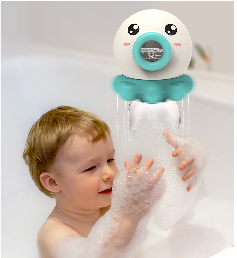 Octopus Fountain Bath Toy Water Jet Rotating Shower Bathroom Toy Summer Water Toys Sprinkler Beach Toys Kids Water Toys - Premium Toys & Hobbies from Eretailer365.com - Just $8.36! Shop now at Eretailer365.com